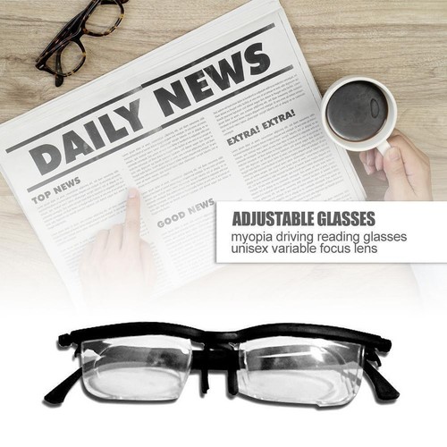 Adjustable strength glasses - adjustable,