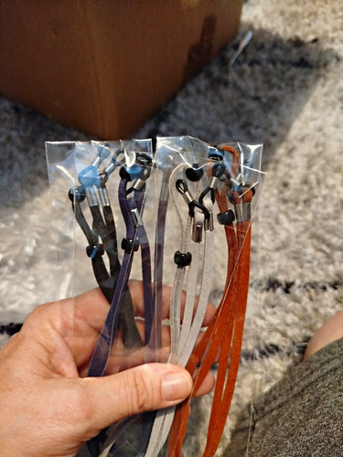 Adjustable glasses neck - glasses, straps