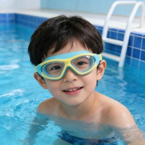 Kids anti fog swimming goggles - swimming,