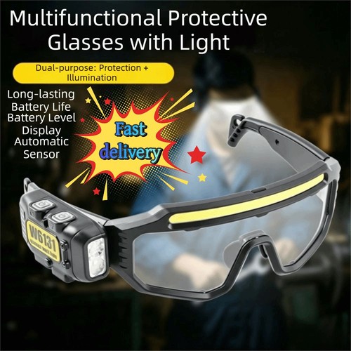 Glasses with led light - glasses,