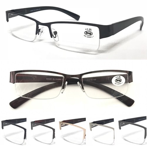 Semi rimless reading glasses - semi-rimless,