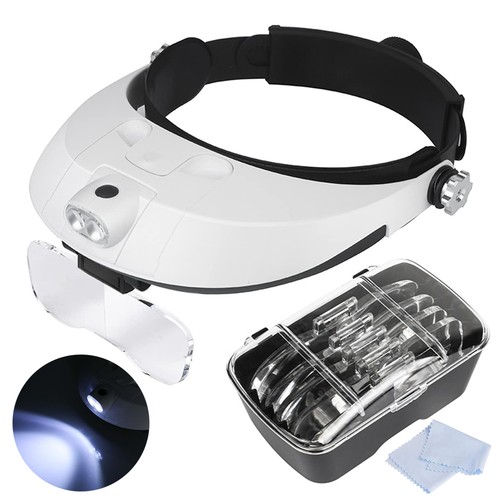 Head magnifier adjustable - magnifier,