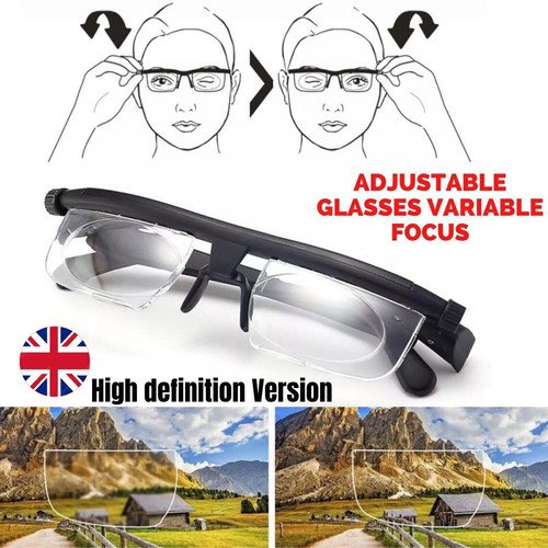 Dial adjustable glasses - adjustable,