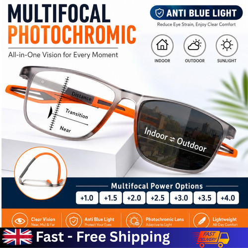 Multifocal progressive glass - multifocal,