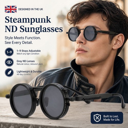 Polarized round sunglasses nd9 - polarized,