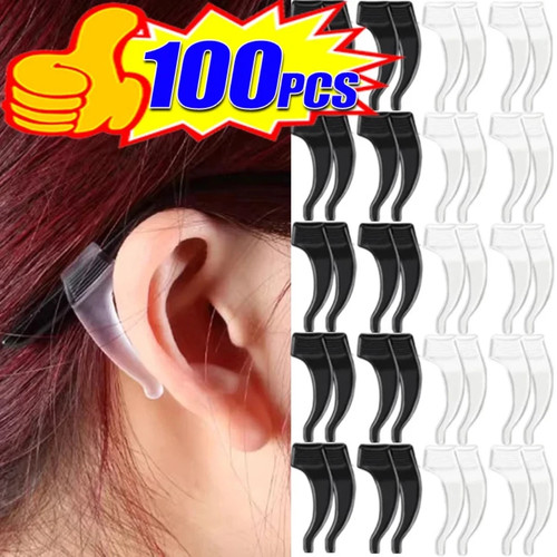 Pair silicone ear grip - silicone,
