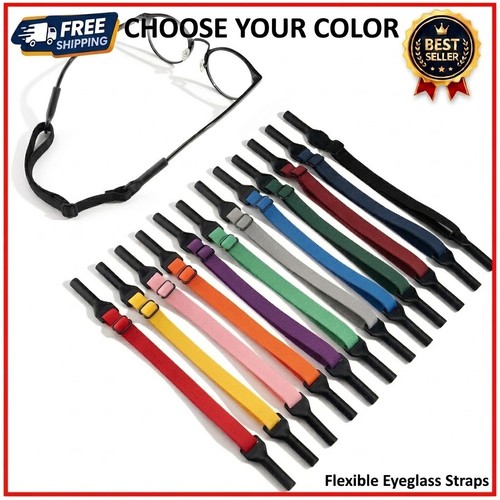 Adjustable eyeglasses strap - eyeglasses,
