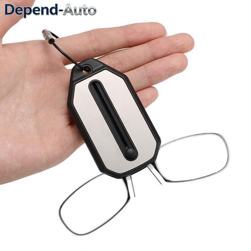 Reading glasses nose clip - nose,