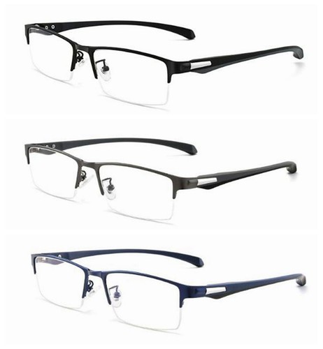 Men business half rim - rim, alloy