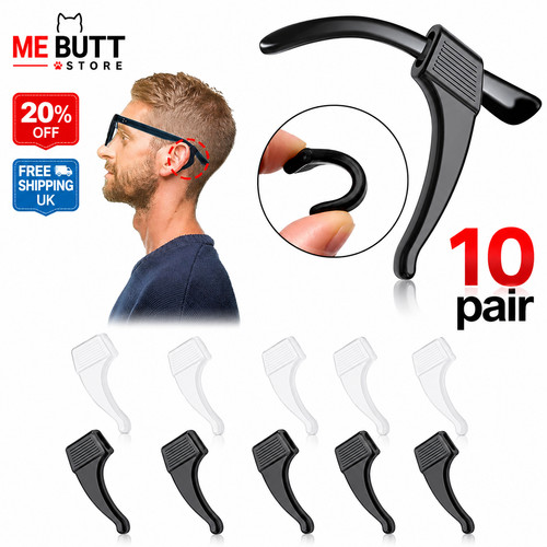 Pair silicone ear grip glasses - silicone,