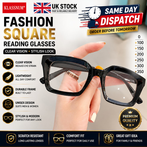 Oversized square reading - square,