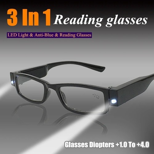 Led reading glasses - led,