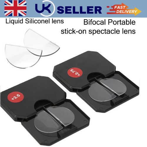 Bifocal stick reading - bifocal, stick-on